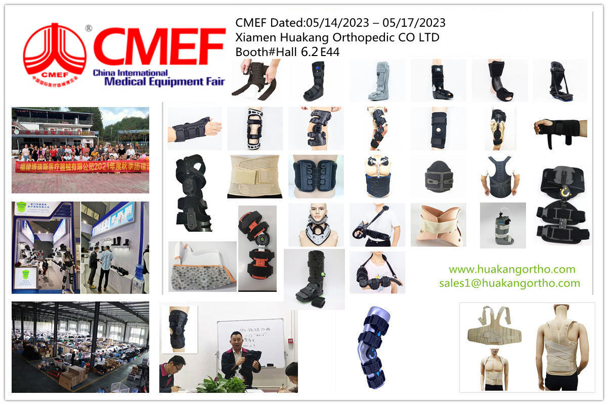 Fabricantes de aparatos ortopédicos de rehabilitación médica en CMEF 2023
