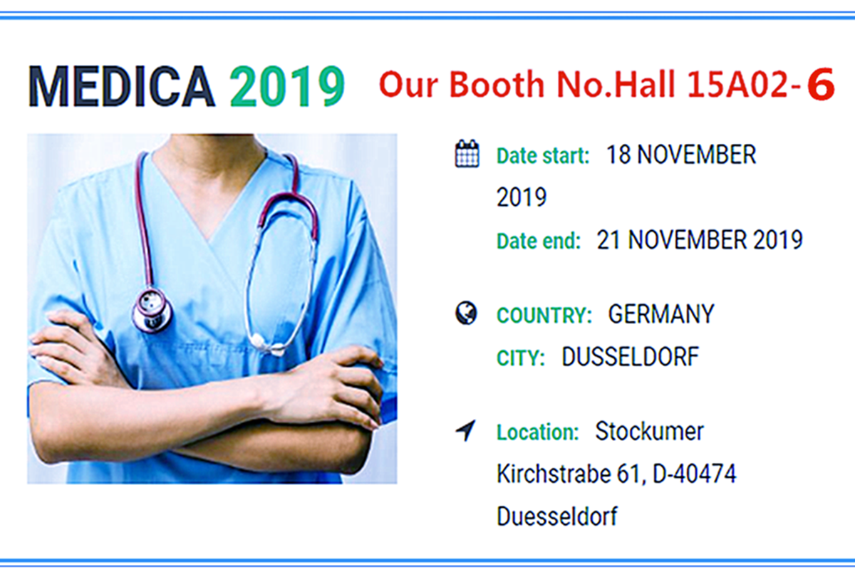 Feria médica 2019 de aparatos ortopédicos en alemania